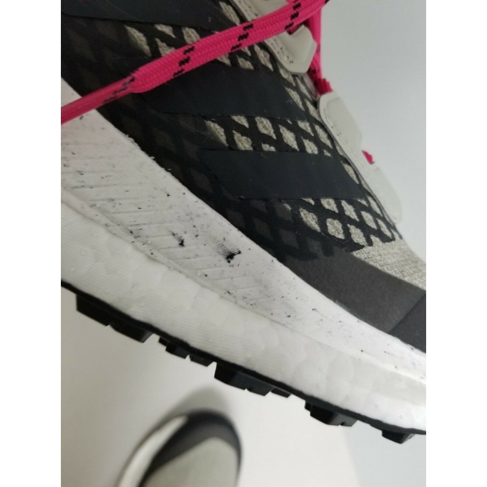 Adidas Terrex Free Hiker Sneakers Sesame Carbon Magenta Mens Size 8.5 - Picture 7 of 7